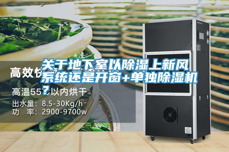 关于地下室以除湿上新风系统还是开窗+单独MR.好色破解版？