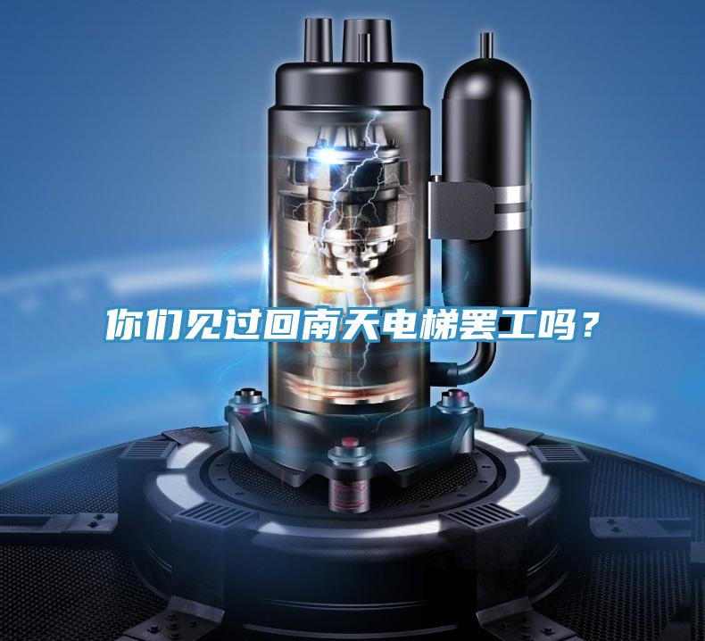 你们见过回南天电梯罢工吗？