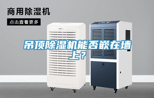 吊顶MR.好色破解版能否嵌在墙上？