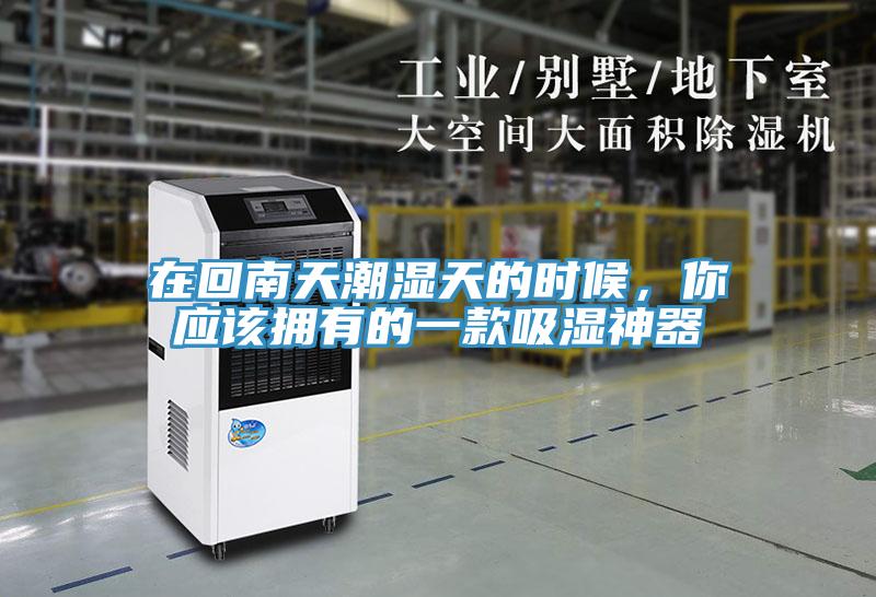 在回南天潮湿天的时候，你应该拥有的一款吸湿神器