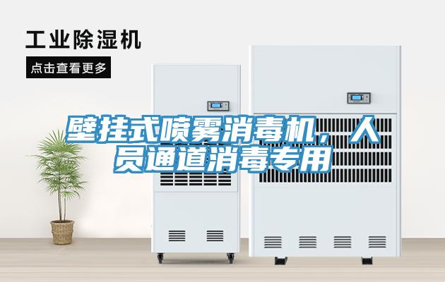 壁挂式喷雾消毒机，人员通道消毒专用
