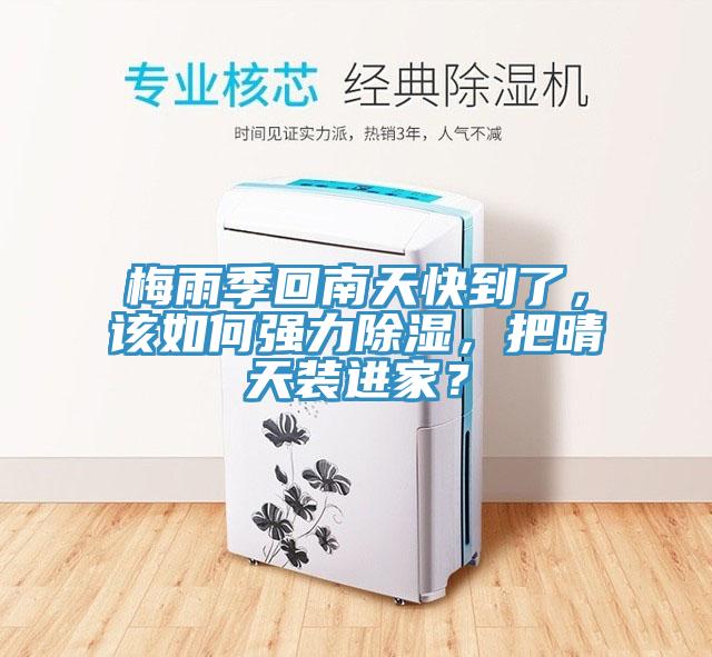 梅雨季回南天快到了，该如何强力除湿，把晴天装进家？