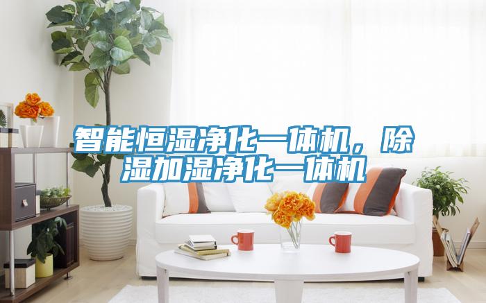 智能恒湿净化一体机，除湿加湿净化一体机
