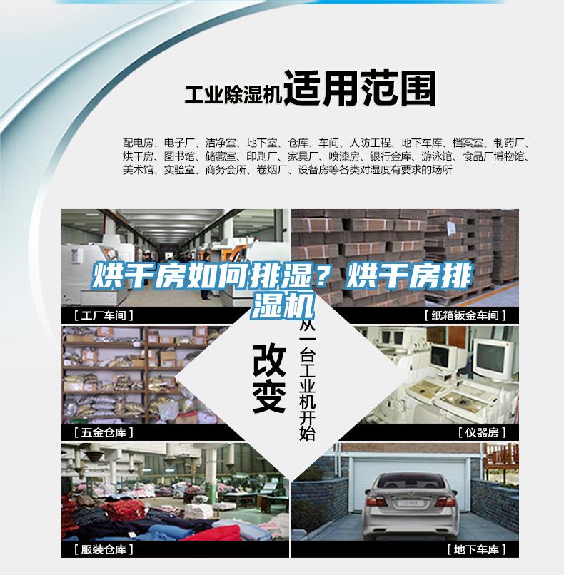 烘干房如何排湿？烘干房排湿机