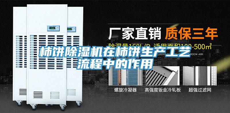 柿饼MR.好色破解版在柿饼生产工艺流程中的作用