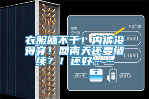 衣服晒不干！内裤没得穿！回南天还要继续？！还好……