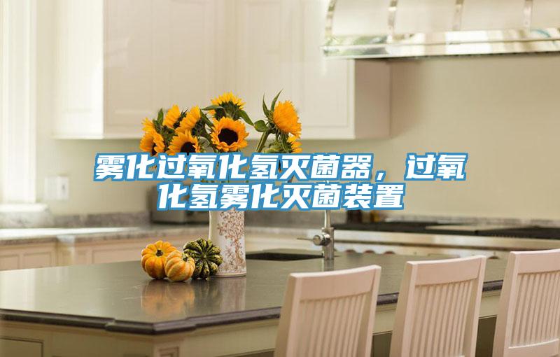 雾化过氧化氢灭菌器，过氧化氢雾化灭菌装置