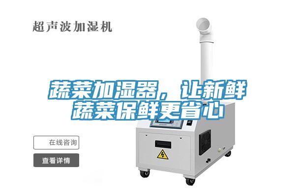 蔬菜加湿器，让新鲜蔬菜保鲜更省心
