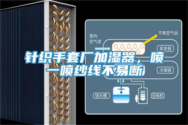 针织手套厂加湿器，喷一喷纱线不易断