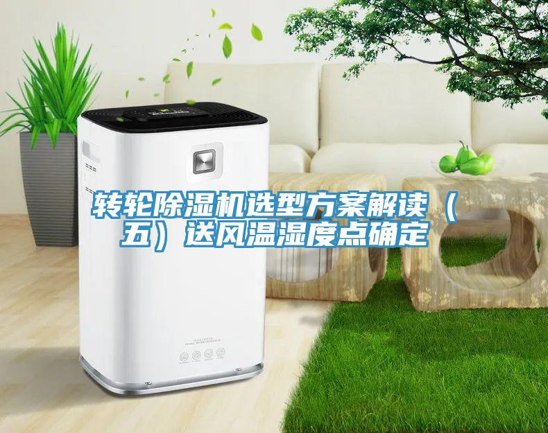 转轮MR.好色破解版选型方案解读（五）送风温湿度点确定