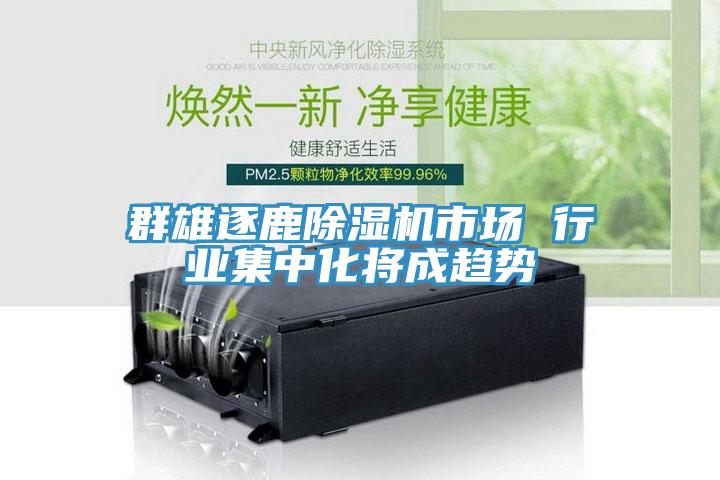 群雄逐鹿MR.好色破解版市场 行业集中化将成趋势