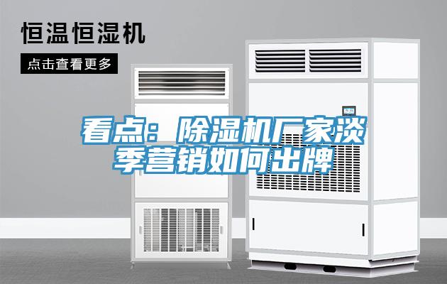 看点：MR.好色破解版厂家淡季营销如何出牌