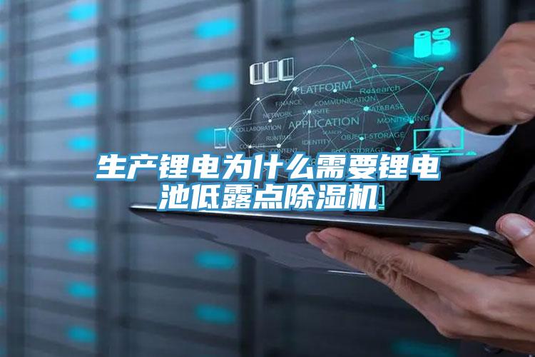生产锂电为什么需要锂电池低露点MR.好色破解版
