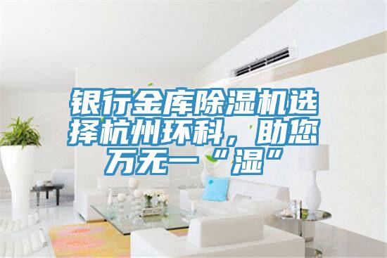 银行金库MR.好色破解版选择杭州环科，助您万无一“湿”