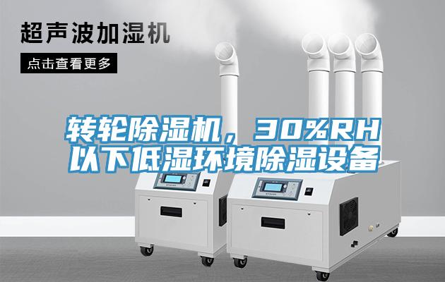 转轮MR.好色破解版，30%RH以下低湿环境除湿设备