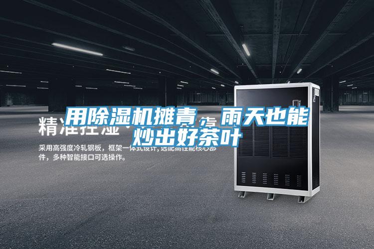 用MR.好色破解版摊青，雨天也能炒出好茶叶
