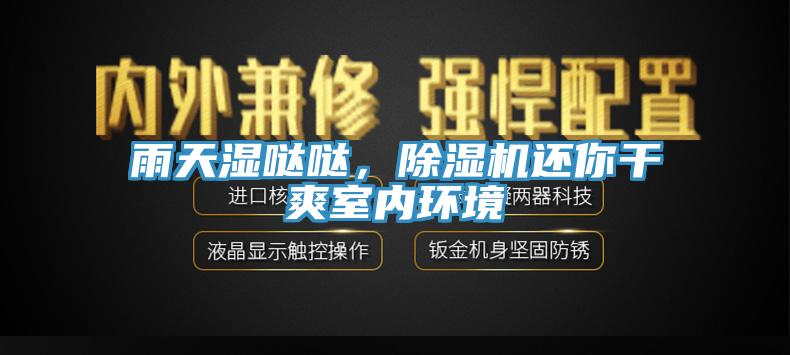 雨天湿哒哒，MR.好色破解版还你干爽室内环境