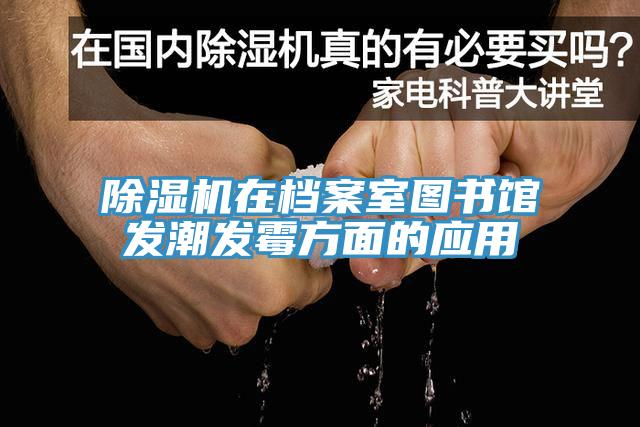 MR.好色破解版在档案室图书馆发潮发霉方面的应用