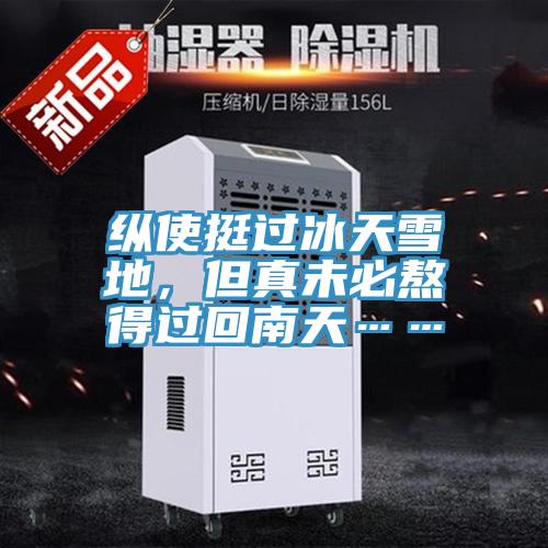 纵使挺过冰天雪地，但真未必熬得过回南天……