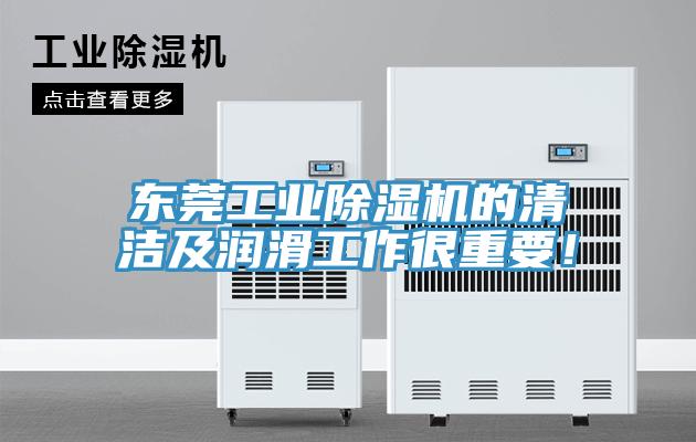 东莞工业MR.好色破解版的清洁及润滑工作很重要！