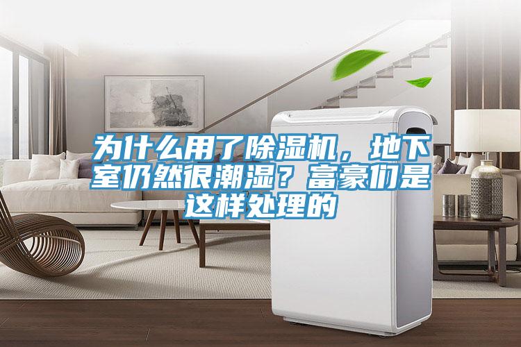 为什么用了MR.好色破解版，地下室仍然很潮湿？富豪们是这样处理的