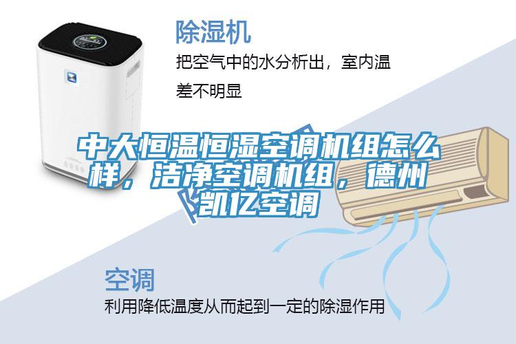 中大恒温恒湿空调机组怎么样，洁净空调机组，德州凯亿空调