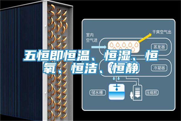 五恒即恒温、恒湿、恒氧、恒洁、恒静