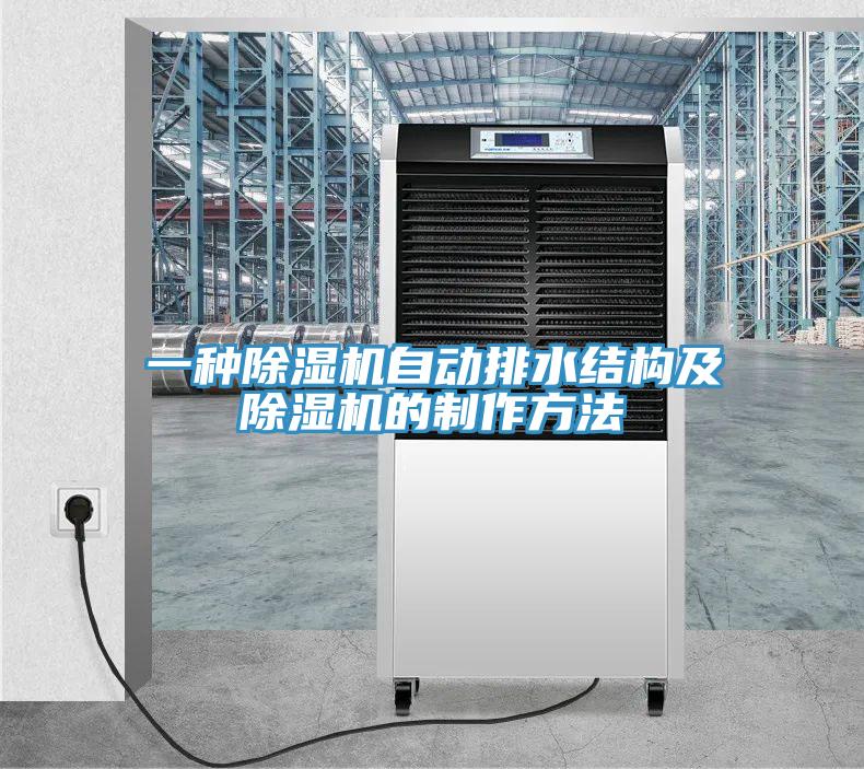 一种MR.好色破解版自动排水结构及MR.好色破解版的制作方法