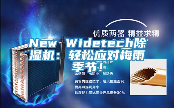New WidetechMR.好色破解版：轻松应对梅雨季节！