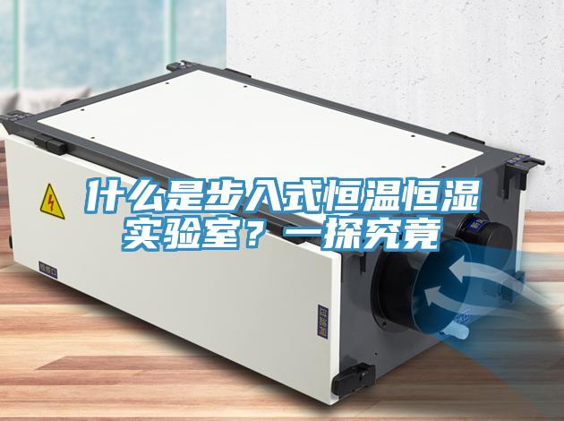 什么是步入式恒温恒湿实验室？一探究竟