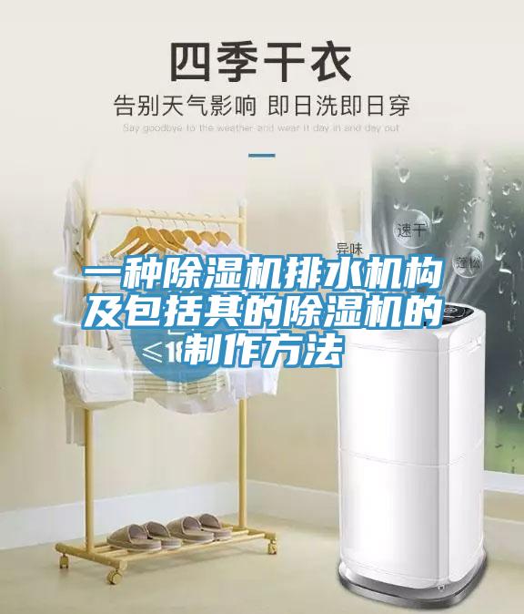 一种MR.好色破解版排水机构及包括其的MR.好色破解版的制作方法