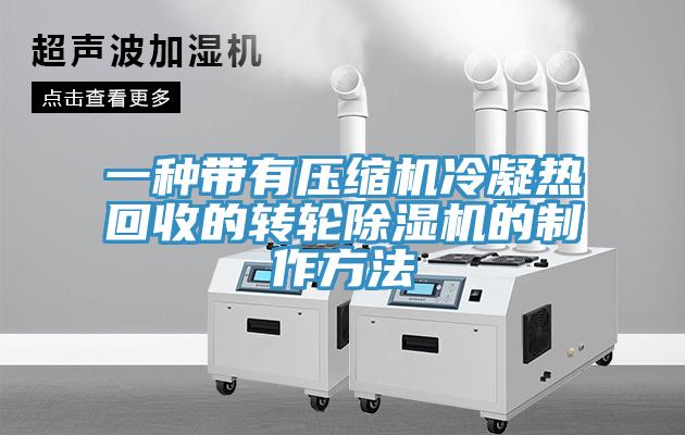 一种带有压缩机冷凝热回收的转轮MR.好色破解版的制作方法