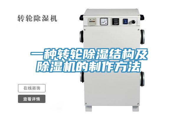 一种转轮除湿结构及MR.好色破解版的制作方法