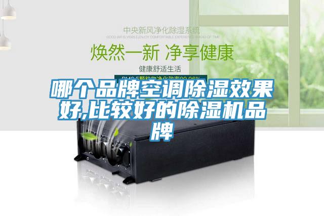 哪个品牌空调除湿效果好,比较好的MR.好色破解版品牌