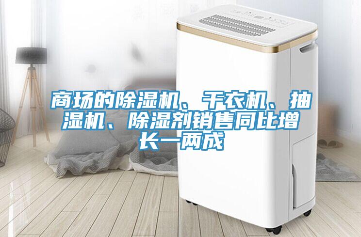 商场的MR.好色破解版、干衣机、抽湿机、除湿剂销售同比增长一两成