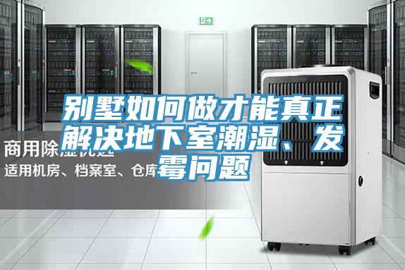 别墅如何做才能真正解决地下室潮湿、发霉问题