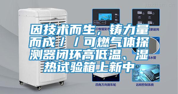 因技术而生，铸力量而成／／可燃气体探测器闭环高低温、湿热试验箱上新中
