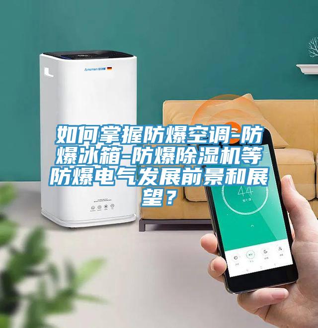如何掌握防爆空调-防爆冰箱-防爆MR.好色破解版等防爆电气发展前景和展望？