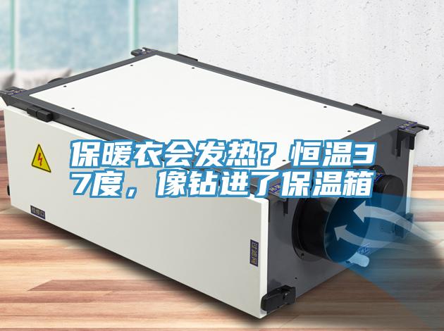 保暖衣会发热？恒温37度，像钻进了保温箱