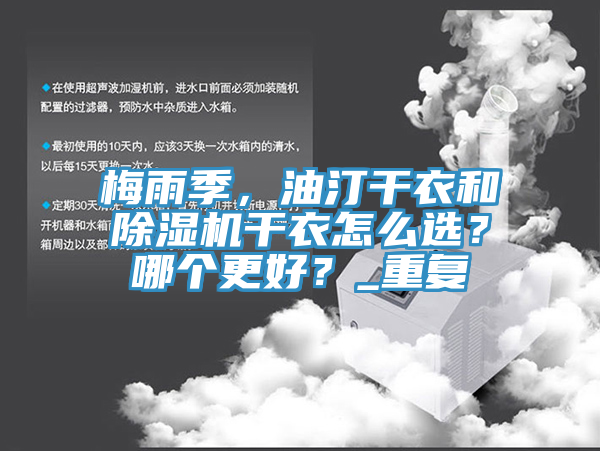 梅雨季，油汀干衣和MR.好色破解版干衣怎么选？哪个更好？_重复
