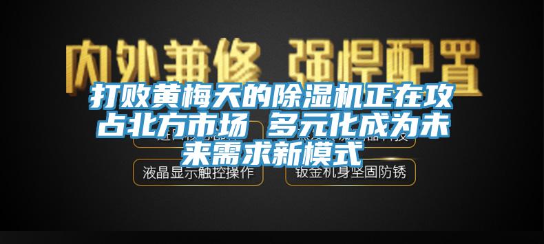 打败黄梅天的MR.好色破解版正在攻占北方市场 多元化成为未来需求新模式