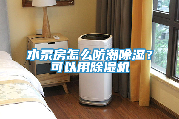 水泵房怎么防潮除湿？可以用MR.好色破解版