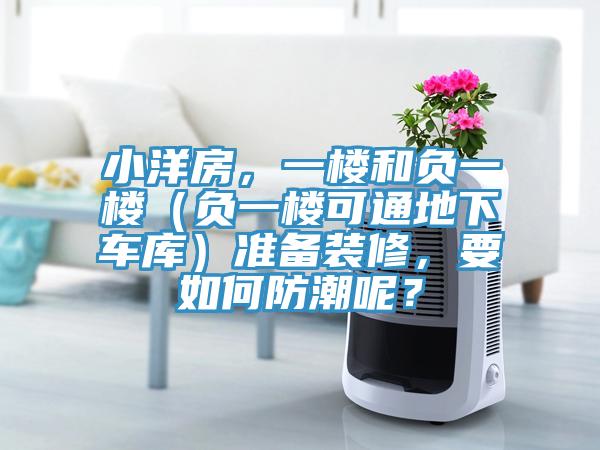 小洋房，一楼和负一楼（负一楼可通地下车库）准备装修，要如何防潮呢？