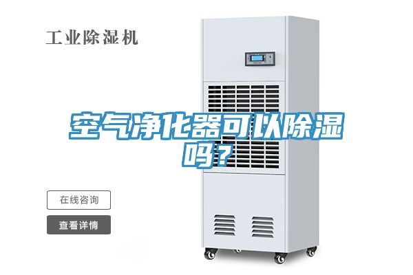 空气净化器可以除湿吗？
