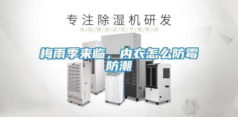 梅雨季来临，内衣怎么防霉防潮