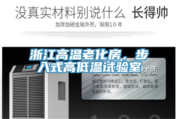 浙江高温老化房，步入式高低温试验室