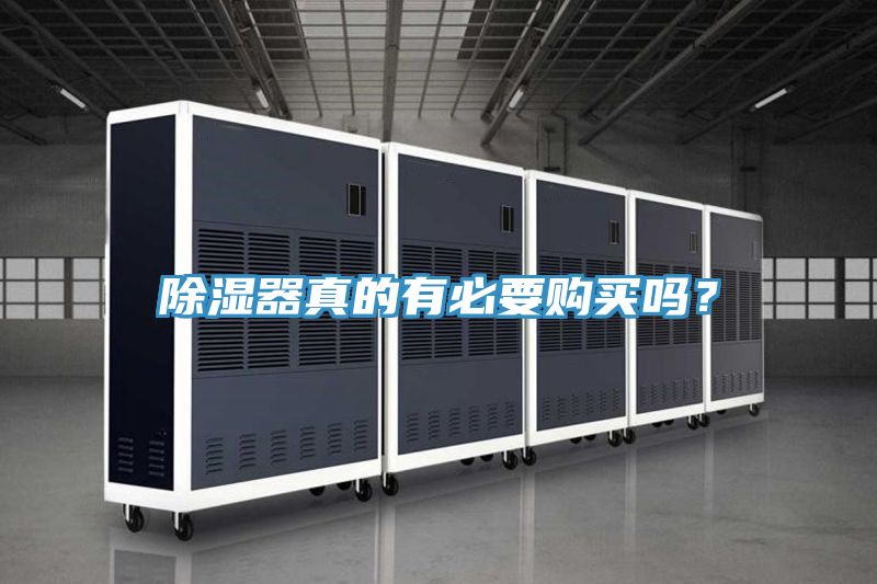 除湿器真的有必要购买吗？