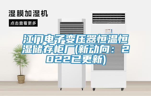 江门电子变压器恒温恒湿储存柜厂(新动向：2022已更新)