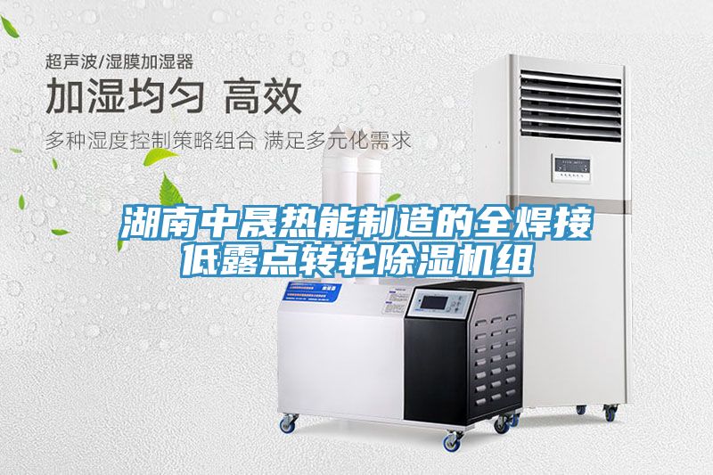 湖南中晟热能制造的全焊接低露点转轮MR.好色破解版组