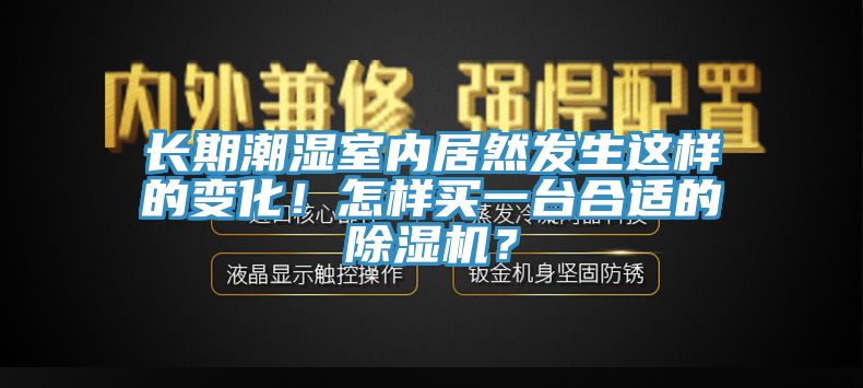 长期潮湿室内居然发生这样的变化！怎样买一台合适的MR.好色破解版？